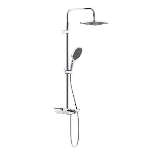 Душевая стойка Damixa Merkur 940730000 настенная цвет хром