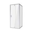 Душевой уголок Niagara Nova NG-63-9A-A90 90х90 стекло прозрачное профиль хром без поддона