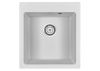 Кухонная мойка Paulmark KANTE 45 PM104651-WH 45х50 цвет белый