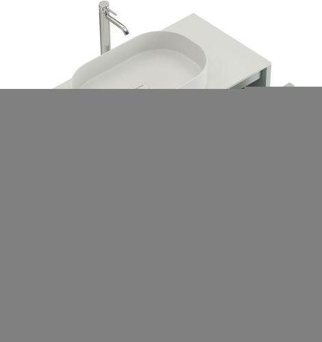 Тумба под раковину Allen Brau Fantasy 2.0 1.11005.PWM 2.0 120х50 подвесная цвет серый - фото 2