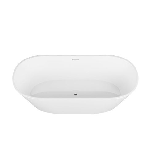 Ванна акриловая Grossman Forta GR-1503 170х75 отдельностоящая овальная с каркасом - фото 2