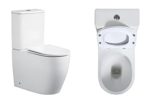 Унитаз напольный с бачком Cerutti SPA CT10373 белый с сиденьем микролифт безободковый смыв торнадо - фото 4