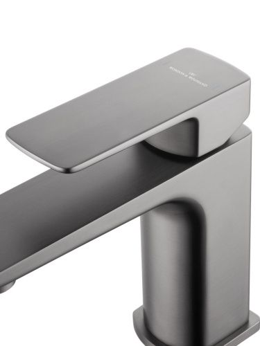 Смеситель Wonzon & Woghand Edge WW-88139003-BGM на раковину серый - фото 4