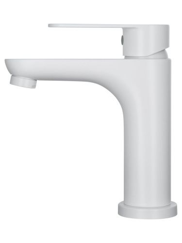 Смеситель Wonzon & Woghand Alfa WW-A40202-MW на раковину белый - фото 2