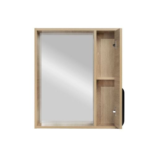 Зеркало-шкаф Viant КЕЛЬН VKEL60SD-ZSH 60х70 подвесной цвет белый/бежевый - фото 3