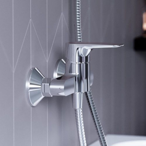 Смеситель для душа Damixa Origin Evo 782000000 настенный хром - фото 3