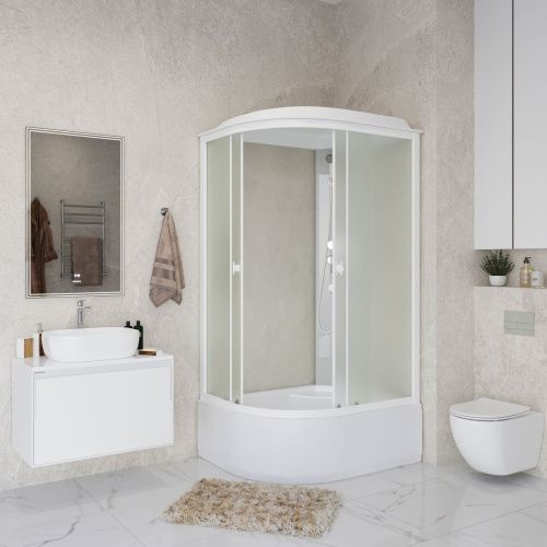 Душевая кабина Niagara Promo P90/80/40R/MT 90х80 асимметричная с крышей ориентация правая - фото 3