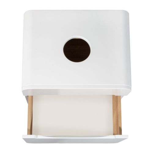 Тумба под раковину Runo Ницца 00-00002122 60х50 подвесная цвет белый - фото 3