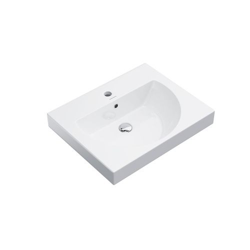 Раковина керамическая Kerama Marazzi BUNGIORNO BG.wb.60 60х50 подвесная цвет белый 1 отверстие под смеситель