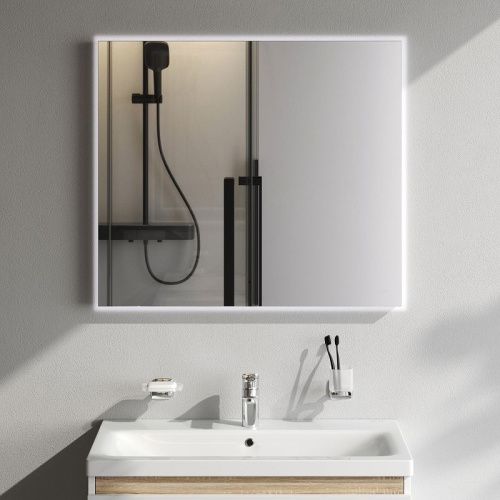 Зеркало с подсветкой Am.Pm X-Joy M85MOX10801S 80х70 подвесное - фото 2