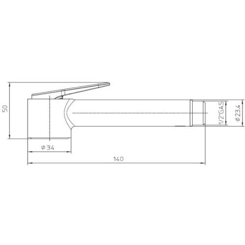 Гигиенический душ Bossini Paloma Flat B00470.030 хром - фото 2