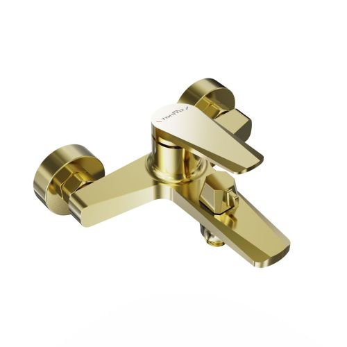 Смеситель для ванны Tokito KIN TOK-KIN-1014 настенный золото - фото 3