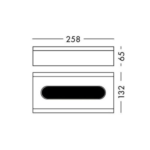 Бокс для салфеток Colombo Hotel Collection B9961.CR - фото 2