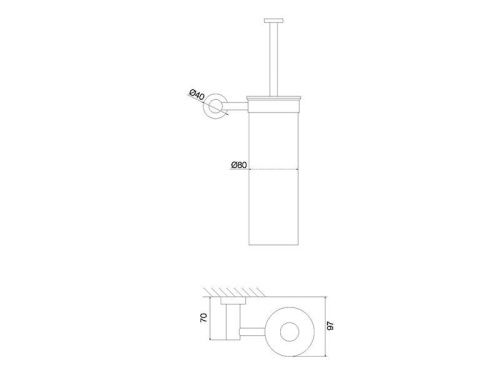 Дозатор Fima Carlo Frattini F6003/5NS - фото 2