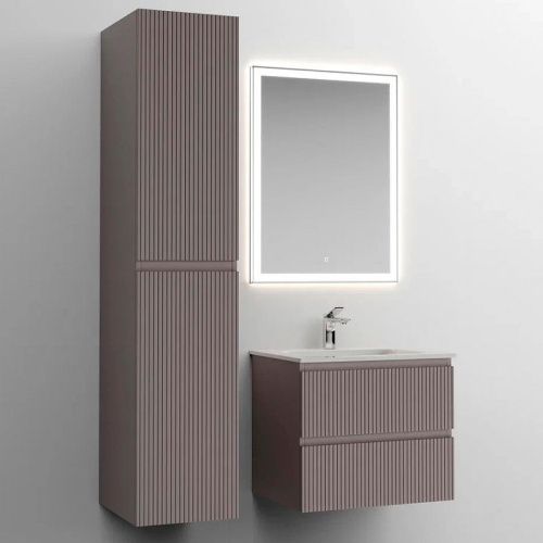 Тумба под раковину Sancos SNOB T SNT60SM 60х40 подвесная цвет бежевый - фото 3