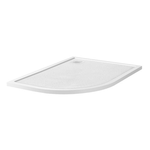 Душевой поддон BelBagno UNO TRAY-MR-UNO-RH-120/80-550-35-W-R-BO 120х80 искусственный мрамор белый - фото 2