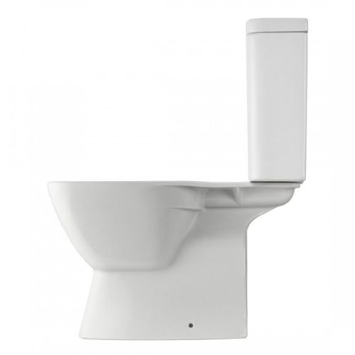 Унитаз-компакт напольный с бачком Santek Нео 1WH302418 белый с сиденьем микролифт безободковый каскадный смыв - фото 4