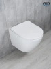 Унитаз подвесной Gid Tornado 62258Y белый с сиденьем микролифт безободковый смыв торнадо