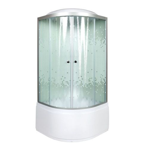 Душевая кабина AvaCan L910EL 100х100 четверть круга с крышей ориентация универсальная - фото 2