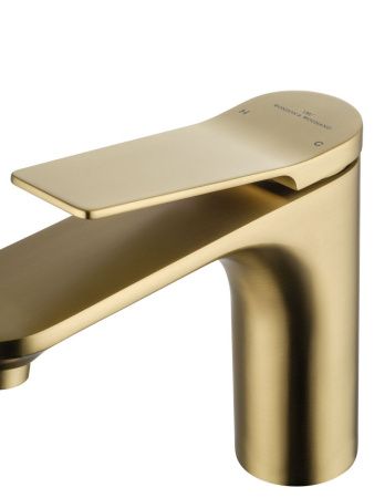 Смеситель Wonzon & Woghand WW-XH-010-BG на раковину золото