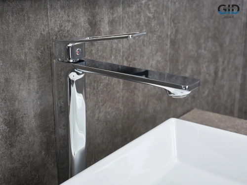 Смеситель для раковины Gid Cascada L057CHD на столешницу хром - фото 2