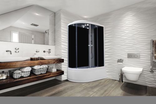 Душевая кабина Parly Classic EC1221R 120х80 асимметричная с крышей ориентация правая - фото 2