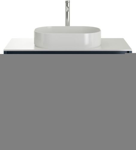 Тумба под раковину Allen Brau Fantasy 2.0 1.11001.BGM 2.0 80х50 подвесная цвет синий - фото 3