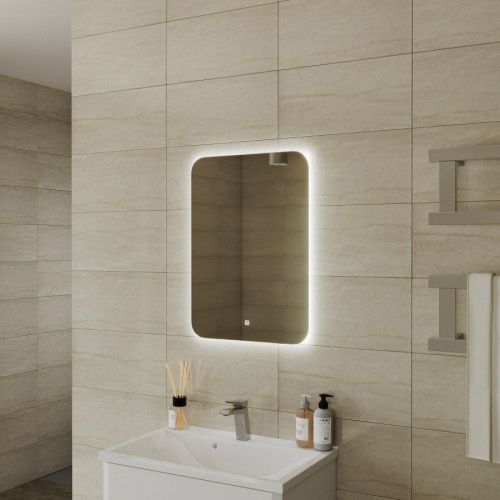 Зеркало с подсветкой Maretti Florenza FL145070P25EL 50х70 подвесное - фото 5