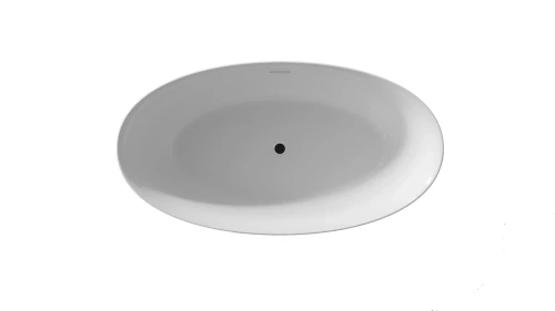 Ванна акриловая Riho BETA B093001005 170х80 пристенная овальная с ножками - фото 2