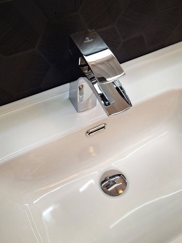 Смеситель AltroBagno Cascata AltroBagnoCascata0110Cr на раковину хром - фото 5