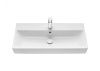 Раковина из сантехнического фарфора Roca Oleta 73274C500Y 80х40 накладная цвет белый