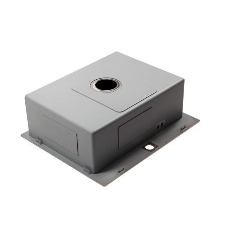 Кухонная мойка Melana ProfLine MLN-R6050H 60х50 цвет серый поверхность матовая