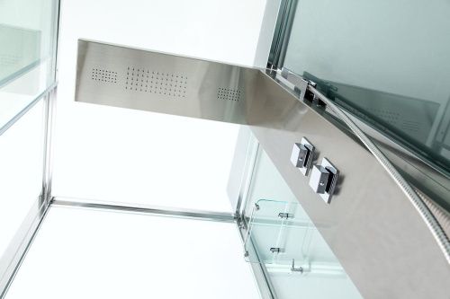 Душевая кабина Acquazzone Helena 120ESL-R без электрики 120х90 прямоугольная с крышей ориентация правая - фото 2