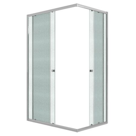 Душевой уголок Niagara Eco NG-1118-14QMT 105х80 стекло матовое профиль хром без поддона