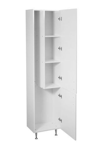 Шкаф-пенал Stella Polar Концепт SP-00000148 40х180 напольный цвет белый - фото 4