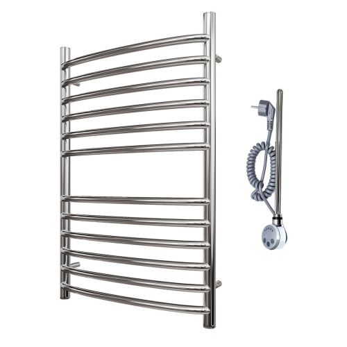 Полотенцесушитель электрический Point Альфа PN05148SE 45х80 хром - фото 4