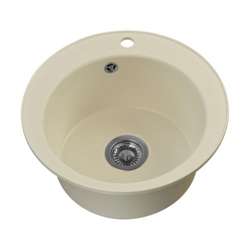 Кухонная мойка Aquaton Шелли 1A734732SS240 50х50 цвет белый - фото 2