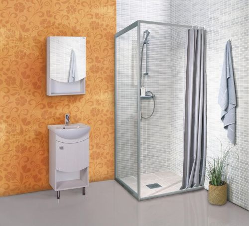 Тумба под раковину Onika Селена 104505 40х30 напольная цвет белый - фото 2