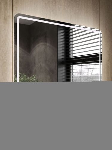 Зеркало с подсветкой и антизапотевателем Orange Nature ONP-80ZE 80х80 - фото 4