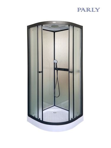 Душевая кабина Parly Frost F811B 80х80 четверть круга с крышей ориентация универсальная - фото 2