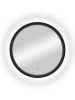 Зеркало Continent Planet Black ЗЛП683 100х100 подвесное