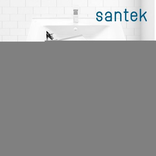 Раковина из сантехнического фарфора Santek Миранда WH302250 70х50 накладная цвет белый - фото 4