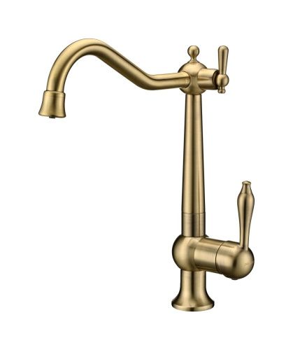 Смеситель для кухни Paulmark RETRO Re213226-BR на мойку бронза