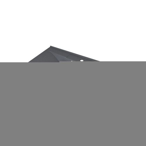 Раковина из искусственного камня Uperwood Elen Quartz 297000021 80х50 полувстраиваемая цвет серый - фото 5