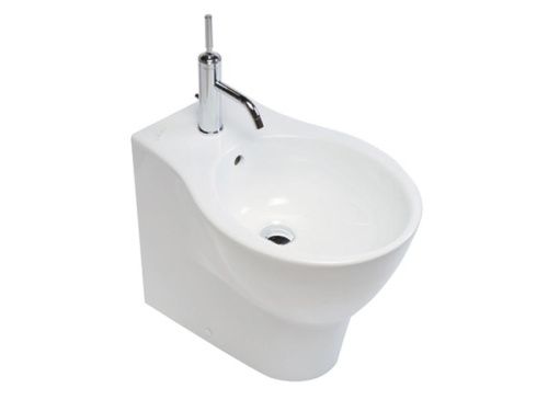 Биде напольное Hatria NIDO Y0QW01 цвет белый