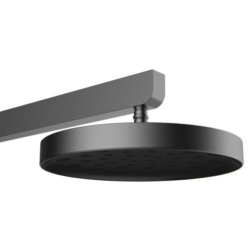 Душевая стойка Vincea Inspire VSFS-3I11GM настенная цвет вороненая сталь - фото 3