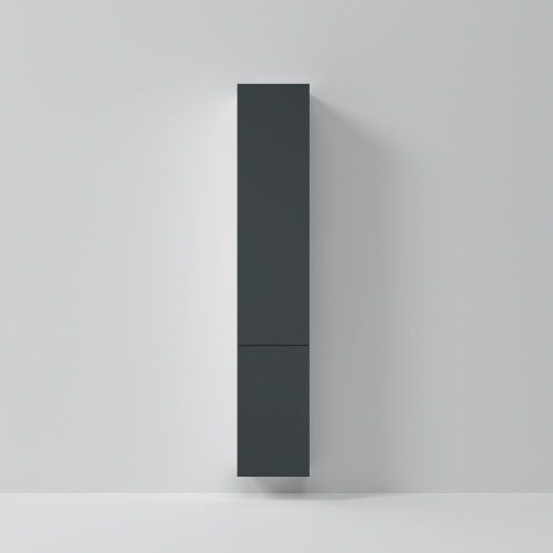 Шкаф-пенал Am.Pm Gem M90CHR0306GM 30х170 подвесной цвет серый - фото 4