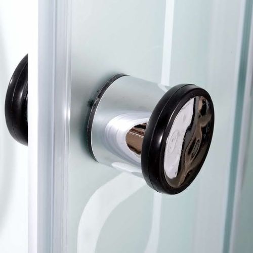 Душевая кабина AvaCan EM2011LED 110х110 четверть круга с крышей ориентация универсальная - фото 5