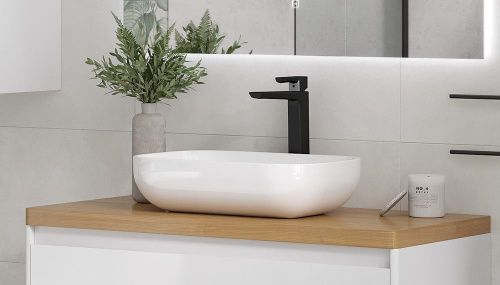 Столешница Velvex KLAUFS st.KLA.100 дуб французский 100х50 накладная цвет дерево - фото 3