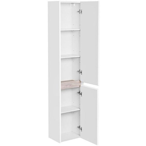 Шкаф-пенал Aquaton Нортон 1A249403NT01R 30х160 подвесной цвет белый - фото 2